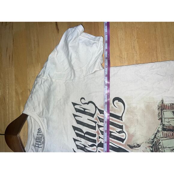 Pierce The Viel Fearless Records Shirt Band Tour Concert Tee Graphic White M - Picture 7 of 8